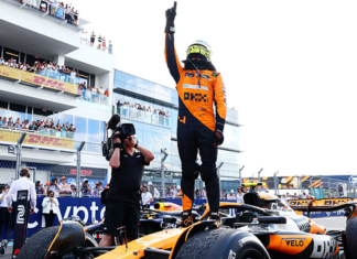 Fórmula 1: Lando Norris le ganó la pulseada a Max Verstappen