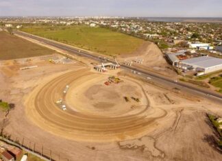 Valdés anunció la reactivación de la obra de la autovía 12