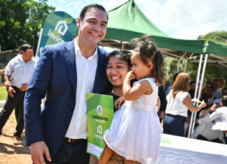 Viviendas nuevas para familias que viven en una isla donde “soberanía” es palabra mayor