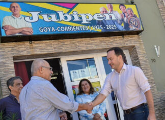 Mariano Hormaechea visitó instituciones de la ciudad