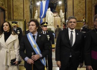 Javier Milei este domingo en el Tedeum