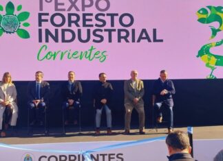 Valdés en la inauguración del nuevo Parque Industrial