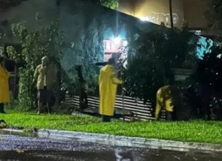 Inundaciones en Santo Tomé: 10 familias autoevacuadas por los 400 mm de agua caída