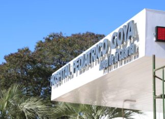 Cardozo verificó la obra del Pediátrico de Goya