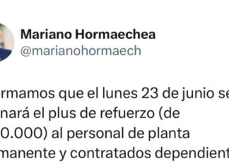 Municipio de Goya abonará el Plus Refuerzo este Lunes 23 de Junio