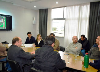 Intendente Hormaechea presentó a Empresarios de Transporte de Pasajeros