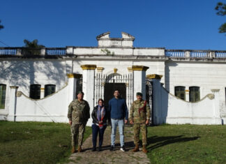 Avanzan gestiones para la puesta en valor del Hotel de Inmigrantes en Goya