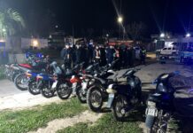 Operativo conjunto, Policía y transito, Secuestraron 14 vehículos