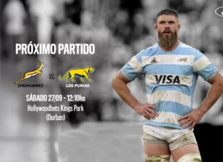 Rugby Championship: Los Pumas ya piensan en Sudáfrica