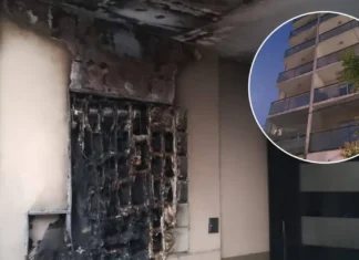 Evacúan edificio en Corrientes por el incendio de 20 tableros eléctricos