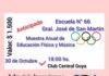 Muestra anual de educación Física y Música de la escuela 66 Gral San Martín