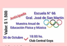 Muestra anual de educación Física y Música de la escuela 66 Gral San Martín