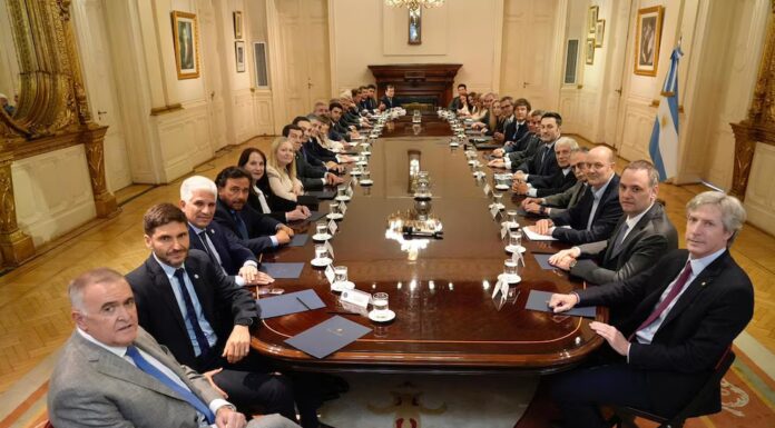 Javier Milei se reunió con los gobernadores en Casa Rosada para acordar reformas