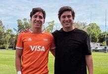Baltazar Jabornisky fue parte de la concentración de Los Pumas 7’s