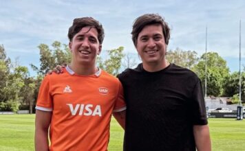 Baltazar Jabornisky fue parte de la concentración de Los Pumas 7’s