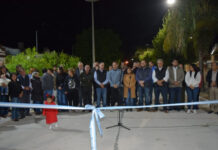 Nueva inauguración de calle de pavimento en hormigón armado