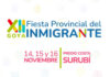 14, 15 y 16 de Noviembre en Costanera Norte: 12° Fiesta Provincial del Inmigrante