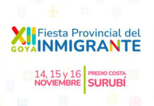 14, 15 y 16 de Noviembre en Costanera Norte: 12° Fiesta Provincial del Inmigrante
