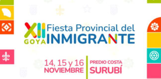 14, 15 y 16 de Noviembre en Costanera Norte: 12° Fiesta Provincial del Inmigrante