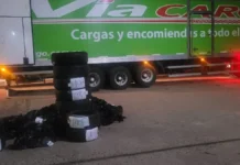 Puente Chaco-Corrientes: un camión llevaba mercadería ilegal por $5 millones