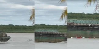 Corrientes: una travesía kayak sobre el río Parana casi termina en tragedia