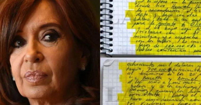 Cuadernos: CFK era “destinataria final” de las coimas y su casa uno de los centros de acopio del dinero