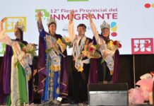 Mía Kamuh reina de la Fiesta Provincial del Inmigrante