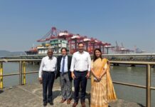 Gustavo Valdés recorrió el puerto JNPA en Mumbai y avanzó en acuerdos de cooperación portuaria para Corrientes