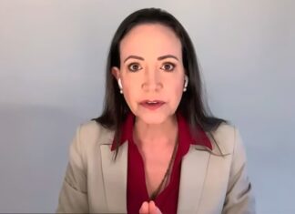 María Corina Machado habló en el American Business Fórum