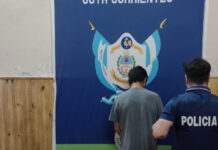 Policia detuvo a un sujeto que ingresó a un domicilio