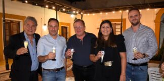 Mariano Hormaechea compartió el brindis, agasajo y reconocimiento de la “SADE” Goya