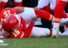 La estremecedora lesión que sufrió la estrella de la NFL Patrick Mahomes