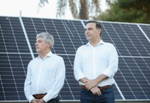 Valdés inauguró la primera etapa de la Central Fotovoltaica del Campus “Deodoro Roca” de la UNNE