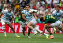 Los Pumas perdieron con Sudáfrica y se quedaron con la medalla de plata en el Seven de Ciudad del Cabo