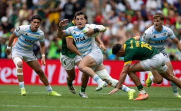 Los Pumas perdieron con Sudáfrica y se quedaron con la medalla de plata en el Seven de Ciudad del Cabo