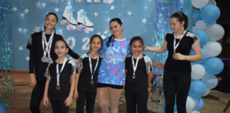 Cierre de actividades 2025 de la Escuela de Patinaje Artístico en AGDA