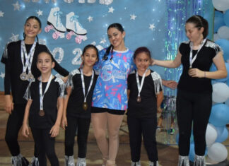 Cierre de actividades 2025 de la Escuela de Patinaje Artístico en AGDA