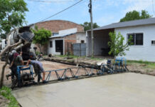 Avanza la construcción del Polideportivo en la Zona Norte y el Programa “Mita y Mita”