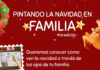 Pintando la Navidad en familia