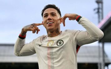 Enzo Fernández brilló en el triunfo del Chelsea ante Crystal Palace