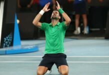 Djokovic derrotó a Jannik Sinner y se clasificó a la final del Abierto de Australia