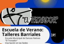 Talleres de música, canto y danza en el verano