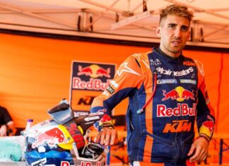 Luciano Benavides ganó su tercera etapa en motos y lidera el Rally Dakar