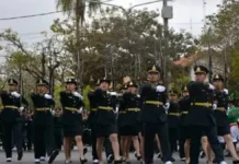 Juan P Valdés otorgó 187 becas para cadetes de la Escuela de Policía de Corrientes