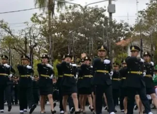 Juan P Valdés otorgó 187 becas para cadetes de la Escuela de Policía de Corrientes