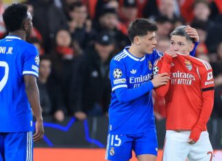 UEFA suspendió de manera provisional a Prestianni por “comportamiento discriminatorio”