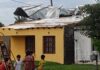 Fuerte temporal en San Roque: voladuras de techos y caída de árboles
