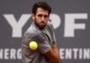 Un tenista argentino fue suspendido dos meses por apuestas