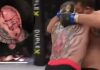 Un luchador de MMA le mordió la oreja a su rival durante una pelea