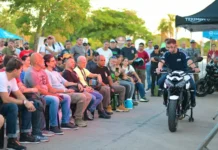 El Municipio impulsó una clínica de manejo de motos
